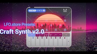 Modal Craft Synth v20  quotSmall Stonequot Soundset 64 Presets [upl. by Reede590]