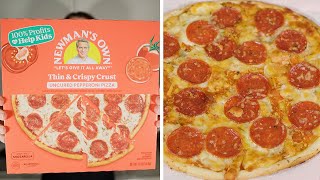 Newmans Own Uncured Pepperoni Pizza Review [upl. by Nnaycnan943]