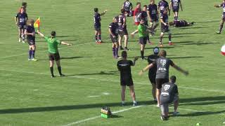 Rugby  Issoire  Mauléon  la dernière séquence défensive [upl. by Rolph44]