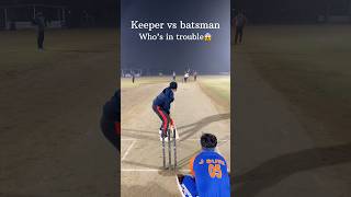 Who’s in trouble😱 shorts cricket cricketshorts cricketvideo cricketlover bowling [upl. by Fairfield191]