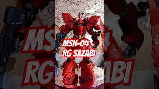 SAZABI RG anime gundambandai gunpla sdgundamggenerationcrossrays gundamevolution gundam [upl. by Dan]