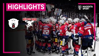 Eisbären Berlin  Kölner Haie  PENNY DEL  MAGENTA SPORT [upl. by Torin]