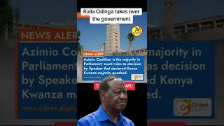 RAILA ODINGA TAKES OVER THE GOVERNMENT [upl. by Katee358]