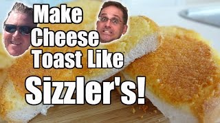 How to make Sizzlers Cheese Toast another Quickie w Two Aussie Dads [upl. by Nerot]