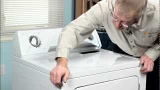 Dryer Repair Replacing the Multi Rib Belt Whirlpool Part 341241 [upl. by Olbap856]