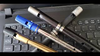 Tin whistle  4 top class whistles compared [upl. by Artima184]