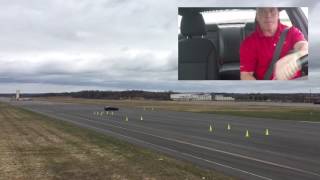 NY State Police Academy Learning how to drive a troop car [upl. by Tann]