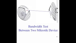 How to test bandwidth between two mikrotik point to point device [upl. by Cutter]