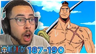 REACTING to One Piece Episode 187 188 189 amp 190 quotBEST BACKSTORYquot First Time Watching [upl. by Yerac581]