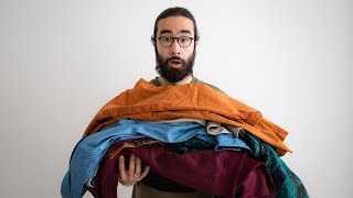 Extreme Closet Cleanout  Marie Kondo My Wardrobe [upl. by Alrad72]