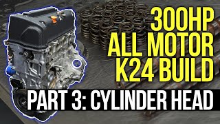 Building a K24 Engine Part 3  Cylinder Head Install Plus How To Time Your Engine [upl. by Janina]