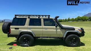 ‼ AFRICA SPEC‼ willmotors3230 NEW Luxury Vehicle  2022 Toyota LandCruiser 76 Series 45 V8 LX [upl. by Amatruda]