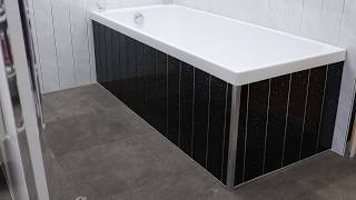 How To Fit Bathroom Cladding Around A Bath [upl. by Odelinda]