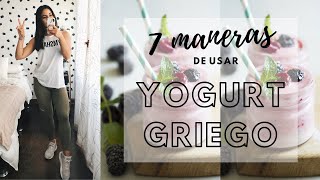 7 MANERAS DE USAR EL YOGURT GRIEGO EN LA COCINA  Michela Perleche [upl. by Castle]