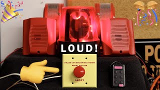 2023 NEW YEAR FIRE ALARM amp SIREN SOUNDING [upl. by Alburg]