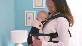 How to wear your baby in an Ergobaby 360 baby carrier [upl. by Eatnhoj]