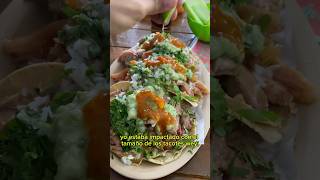 Tacos de CARNITAS ENORMES en Estadio Azteca baratos shorts short food foodie tacos carnitas [upl. by Won]