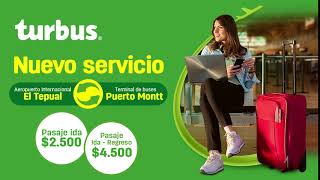 Nuevo Servicio Traslado a Aeropuerto Puerto Montt Turbus [upl. by Aihsitan]