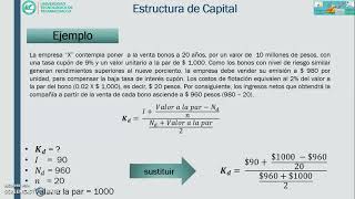 COSTO DE LA DEUDA A LARGO PLAZO [upl. by Nodrog98]