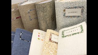 Textured Journals with Kraft Tex [upl. by Aihtenak142]