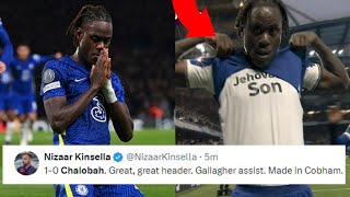 TREVOH CHALOBAH GOAL VS TOTTENHAM  CHELSEA VS SPURS REACTIONS [upl. by Eciruam]