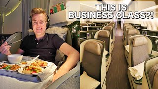 MOST UNDERRATED BUSINESS CLASS  EVA Air 777300ER to Los Angeles [upl. by Ainav]