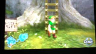 Zelda OOT 3DS Young Link With Master Sword For All of The Game [upl. by Odnomra325]