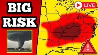 The Devastating Tornado Emergency In Kentucky As It Occurred Live  52624 [upl. by Issac]