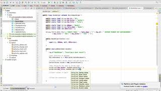 SQLite Database Insert and Display in Android Studio [upl. by Yeliah]