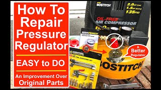 How to set the pressure switch on your Harbor Freight air compressor [upl. by Aitak]