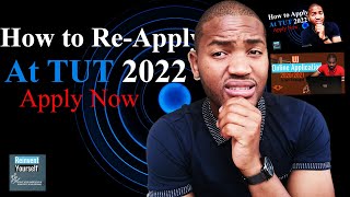 2022 TUT applications for returning student How to reapply at TUT [upl. by Lemal587]