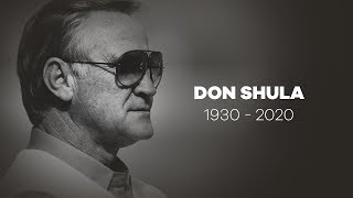 Legendary Miami Dolphins coach Don Shula dies at age 90 [upl. by Lichter]