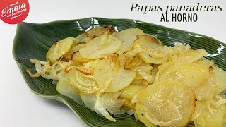 Cómo hacer PAPAS PANADERAS AL HORNO  Muy fácil [upl. by Ahsinik948]