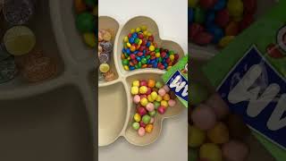 🍬Filling platter with Fruit pastilles mampms Maoam Kitkat  ASMR  shortvideo asmr candy sweet [upl. by Philips]