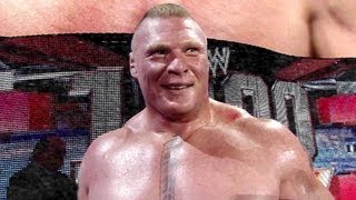 Triple H collides with Brock Lesnar in quotThe Perfect Stormquot [upl. by Nyroc]