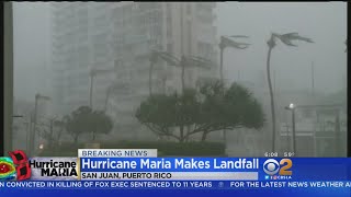 Hurricane Maria Makes Landfall In Puerto Rico [upl. by Adabel398]