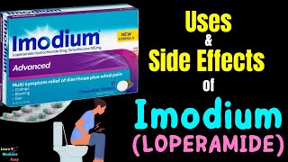 Imodium Loperamide – Side Effects Uses Mechanism of Action Dosage Interactions Warnings [upl. by Nahgen777]