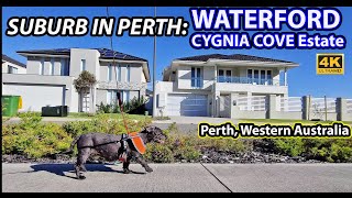 Walking Tour CYGNIA COVE at WATERFORD  Prestige Housing Next to Curtin University  Perth WA [upl. by Elletnuahc]