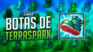 Cómo CREAR las BOTAS TERRASPARKTERRACHISPA  Terraria 144 [upl. by Aramas752]