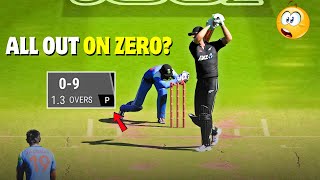 🤯🔥New Zealand All Out on 0 Runs in 10 Balls vs INDIA  IND VS NZ  CHAMPIONS TROPHY  CRICKET 24 [upl. by Perkoff]