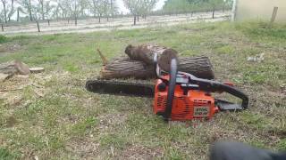 Stihl 010 AV chainsaw [upl. by Eugenle]