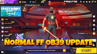 Normal free fire OB39 x86 NEW UPDATE [upl. by Alan]