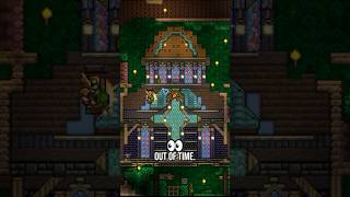 Building Gothic Church in Terraria Living Wood Tree Village Part 1  Day 17 [upl. by Veda180]