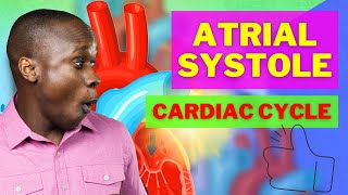 The Cardiac Cycle Phase 1  Atrial Systole Made EASY [upl. by Grete468]