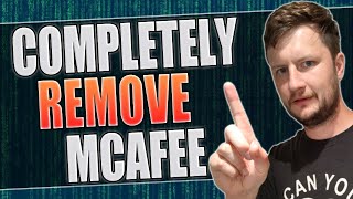 How To Fully Remove McAfee Security In Windows [upl. by Toddie]