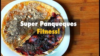 RECETA DE SUPER PANQUEQUES FITNESS DE AVENA CON MERMELADA MANTECA DE MANÍ amp FRUTOS SECOS UOPAK [upl. by Caria]