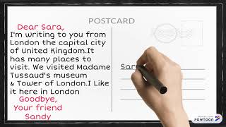 How to write a Postcard [upl. by Arsuy]