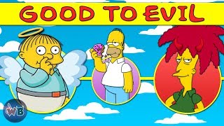 The Simpsons Characters Good to Evil [upl. by Tollman334]