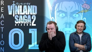 SOS Bros React  Vinland Saga Season 2 Episode 1  quotSlavequot [upl. by Weinstock846]