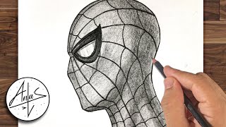 How To Draw Spider Man Easy  Step By Step Tutorial [upl. by Aniraz]